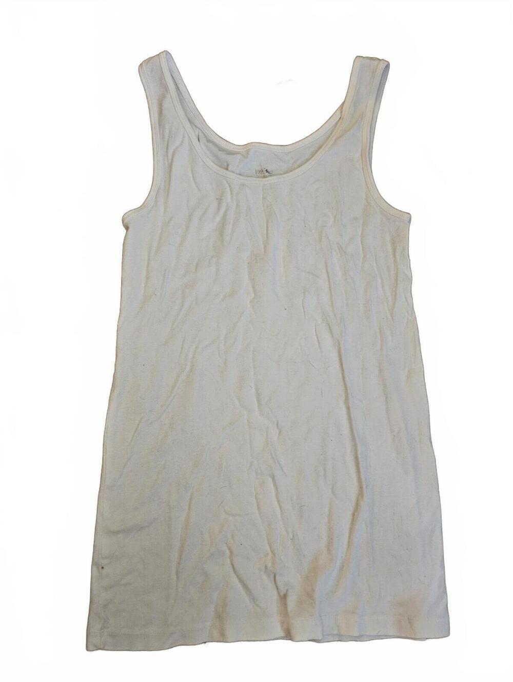 Mossimo Womens Lightweight Standard Tank Size L - White